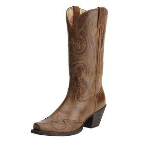 Ariat • Round Up D Toe Wingtip Western Boot